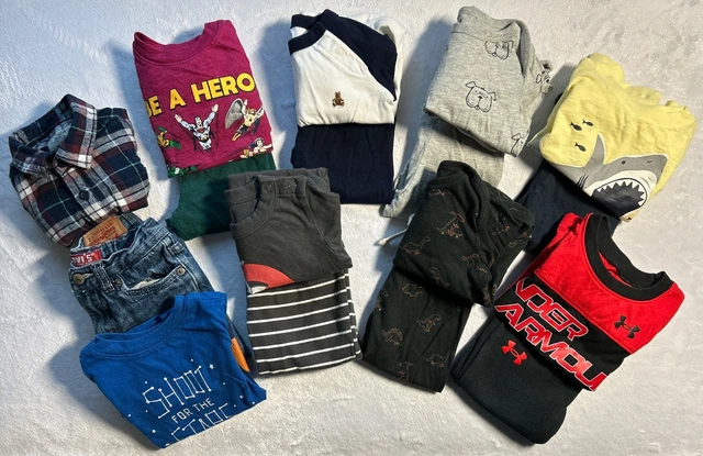 GAP/UnderArmour/Etc-READ Baby Clothes 17-Piece Lot Fall Winter Size 12-18 Mos