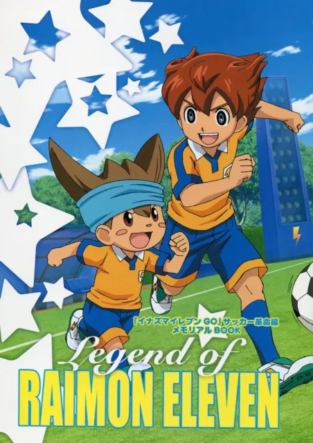 book booklet promo Inazuma Eleven go anime Matsukaze Tenma Tsurugi Kyousuke