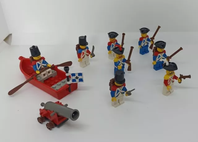 Gg- Lego Originali - Mini Figure Vintage Soldati Imperiali Barca Cannone - Lgg6