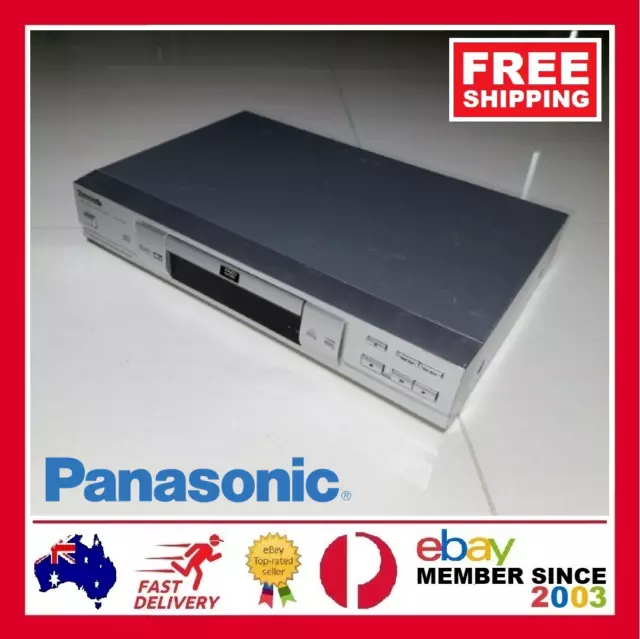 PANASONIC DVD/VCD/CD Player DVD-RV40 (Made In Japan) **FREE POST**
