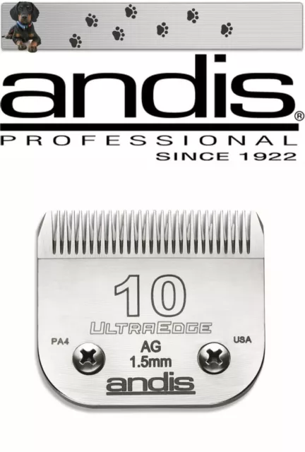 Andis Ultraedge Scherkopf Size 10 1,5 Mm Aesculap - Moser - Wahl - Oster "Neu"