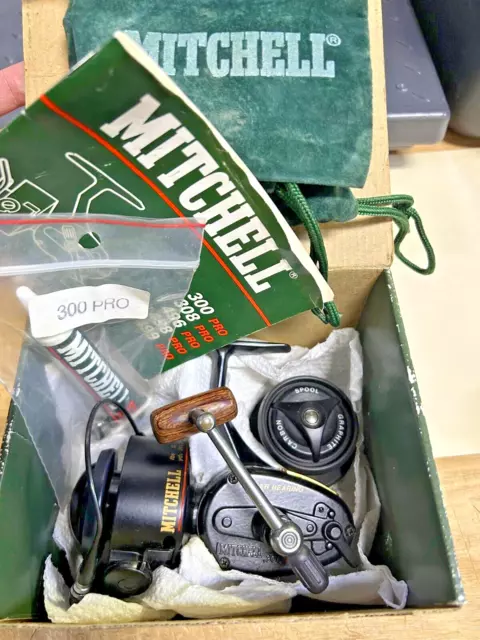 GARCIA MITCHELL 300 Pro Spinning Reel Made in France - Mint with box $99.99  - PicClick