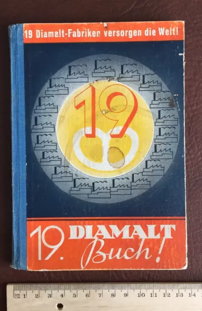 Diamalt Buch Landsberg München Werbung Bäcker Pizza 1939 Stollen Brot Semmel