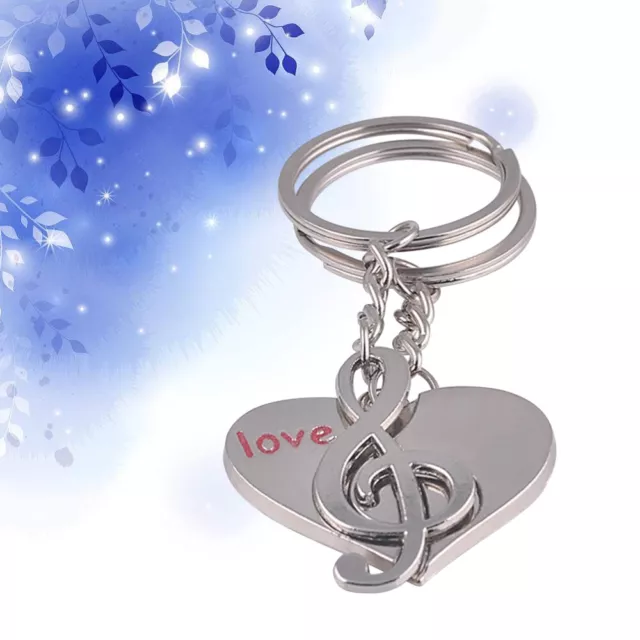 1PC   Schlüsselbund Passenden Puzzle Keychain Valentinstag Party Favor Herz Paar