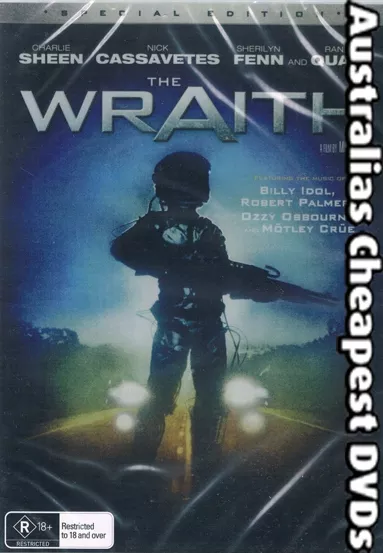 The Wraith DVD NEW,  REGION ALL