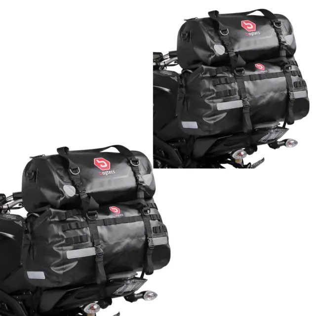 2x Sac Tail Set Bagtecs XB50 + XF30 volume de 80L Drybag étanche Discount Set