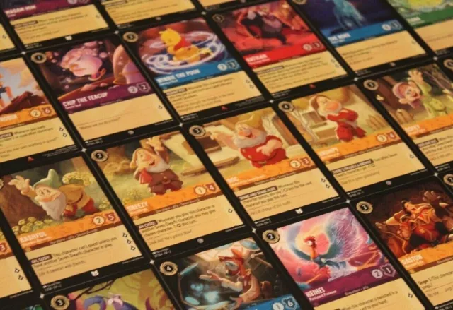 Disney Lorcana Singles - Choose Your Card - Build Rise Floodborn Deck/Master Set