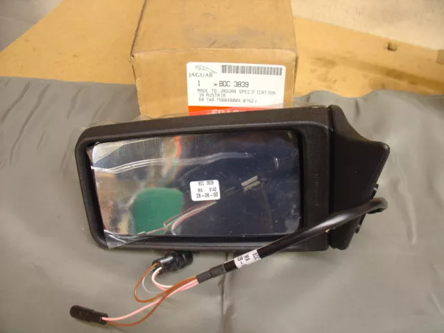 New Jaguar Xj6 Xj12 Xj40 Lh Heated Door Mirror Jaguar Boxed Bdc3839