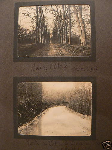 4 Antique Photo Pollionnay Col De La Cross of / The Bench 69