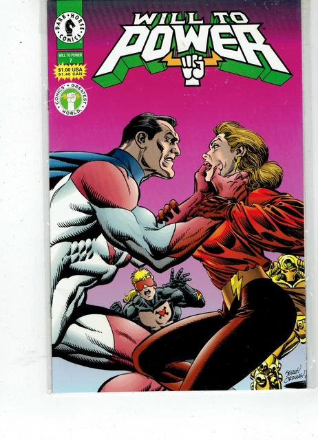 Will to Power #7, Dark Horse comics, unread, 80/80