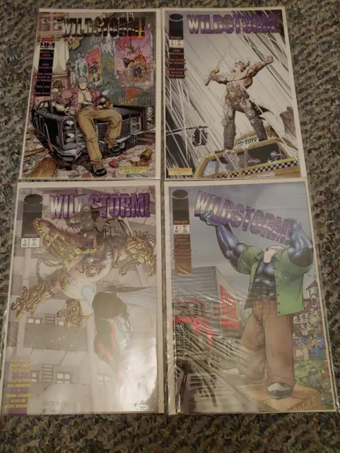 Wildstorm! #1-4 Image Comics COMPLETE SERIES