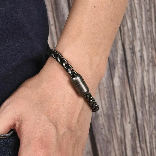 Bracelet rétro en acier inoxydable qualité bijoux pour hommes A813