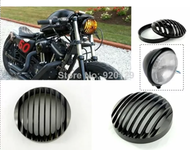 2x Grille chromée LED Clignotant moto Harley Touring Cruiser 1200