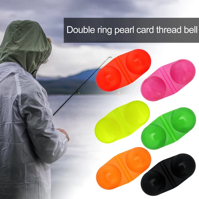 LURING FISH TOOL Fishing Double Catfish Rattles Compact Line 20pcs