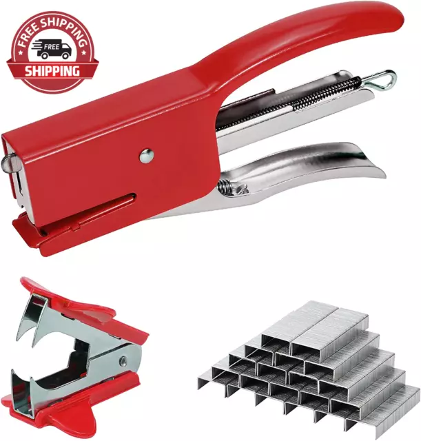 Packaging Plier Stapler, Uses 26 and 24 Type 1/4"- 5/16" Staples, 40-45 Sheet Ca