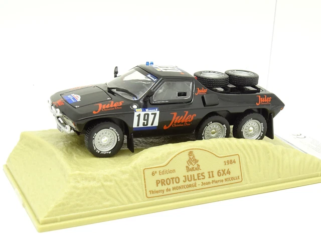 Norev Peugeot 404 Pick Up 1979 – Rallye Paris Dakar 1/43 (usado