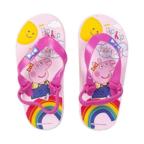 Swimming Pool Slippers Peppa Pig Pink (Size: 28-29) NEW
