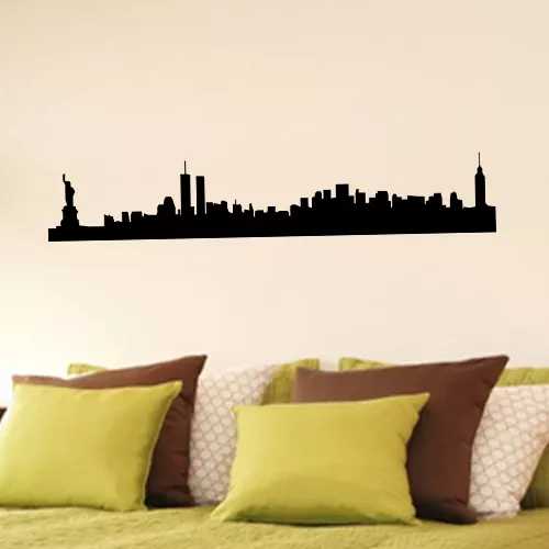 New York Skyline city vinyl wall art sticker decal
