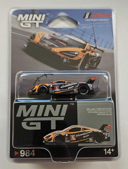 1:18 2024 IMSA Motul Course de Monterey -- #9 McLaren 720 GT3 EVO -- T