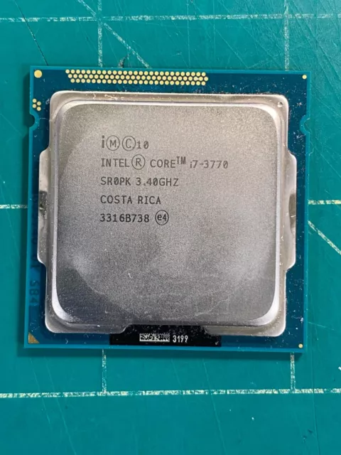 i7 3770 cpu 3.40 ghz lga 1155 used tested OK