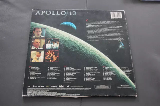 Laserdisc PAL Film APOLLO 13   TRES BON ETAT Version Française 2