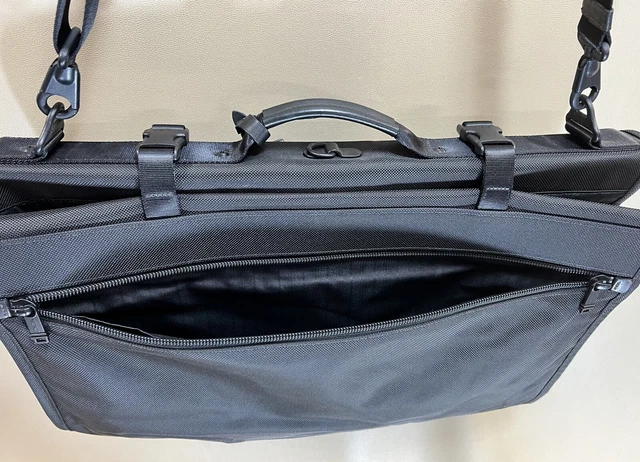 Preowned Tumi Alpha Tri-fold 21” Carry On Garment Bag 22133DH Black Ballistic 5