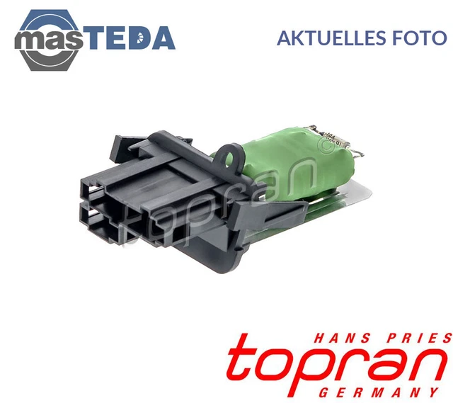 103 134 Widerstand Innenraumgebläse Topran Für Seat Cordoba,Ibiza Ii,Inca