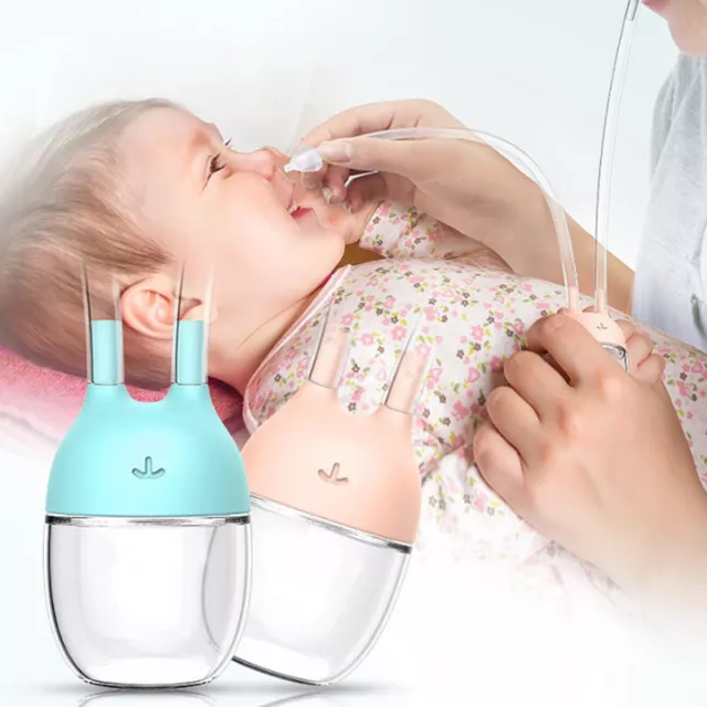 Aspirador nasal neonatal tubo de flujo de flujo antirretroceso limpiador de nariz B_JO