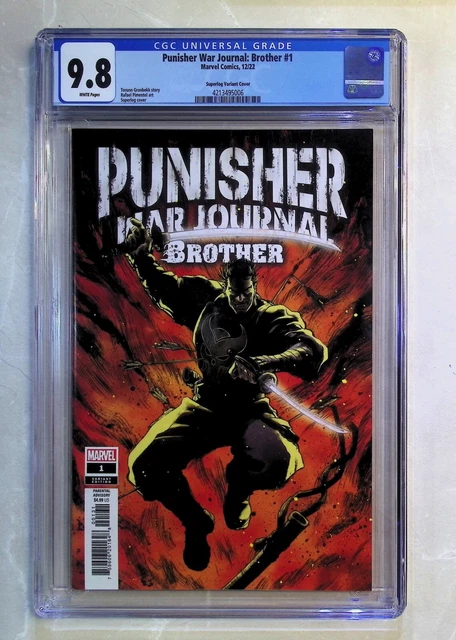 The Punisher War Journal Brother #1 2022 Marvel 1st PRint Variant CGC 9.8