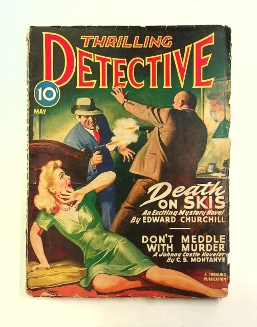 Thrilling Detective Pulp May 1946 Vol. 58 #1 VG