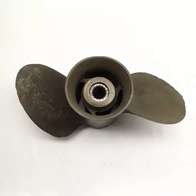Mercury  48-29659-15    2-Blade 12-1/2" 15P Bronze Propeller Medium Patina