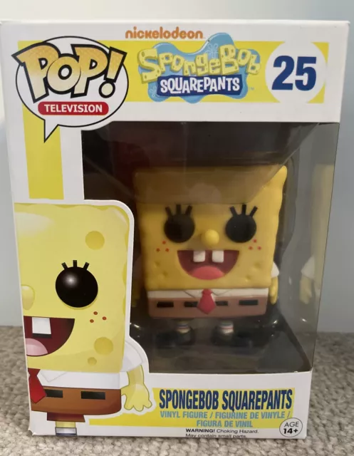 Funko Pop! Television - Spongebob Squarepants #25 VAULTED 2013 Authentic