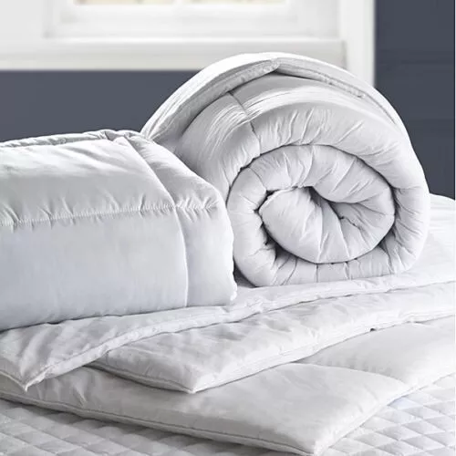 Luxury Cot Bed Duvet Quilt Pillow Baby Toddler Junior Anti-Allergy All Seasons