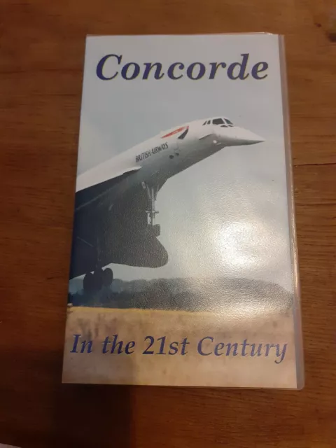 CONCORDE IN THE 21st Century VHS Video Tape £9.00 - PicClick UK