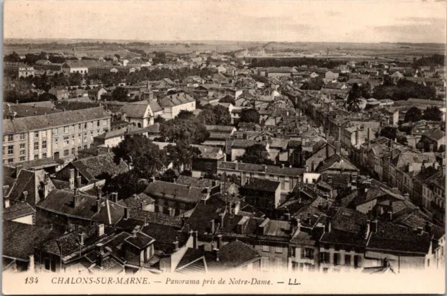 *38986 cpa Chalons sur Marne - panorama