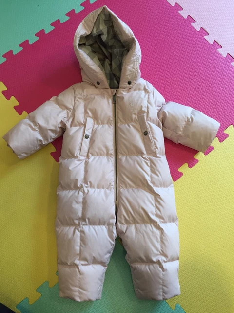 Burberry baby discount girl snowsuit