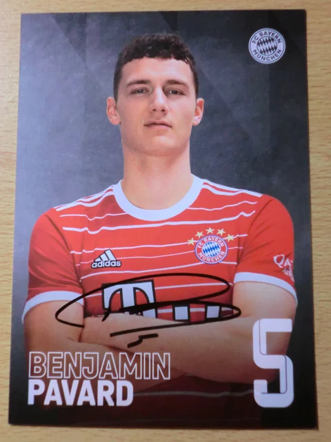 Carte Autographe Paul Wanner - Bayern Munich 2023-24, Originale Signée