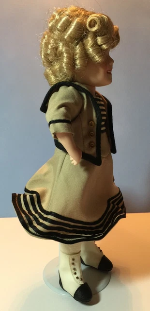 Danbury Mint Shirley Temple Movie Classics 10" Doll Wee Willie Winkie 9