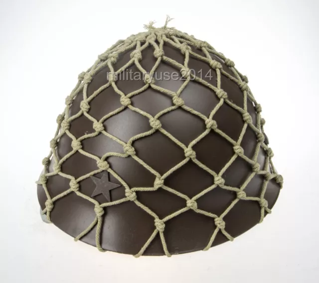 WWII Military Gears Sale JAPANESE WW2 Iron Steel Type 90 HELMET With Net Cover