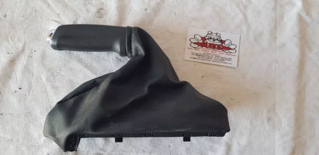 Opel Corsa E Rivestimento Copertura Cuffia Freno A Mano + Pulsante