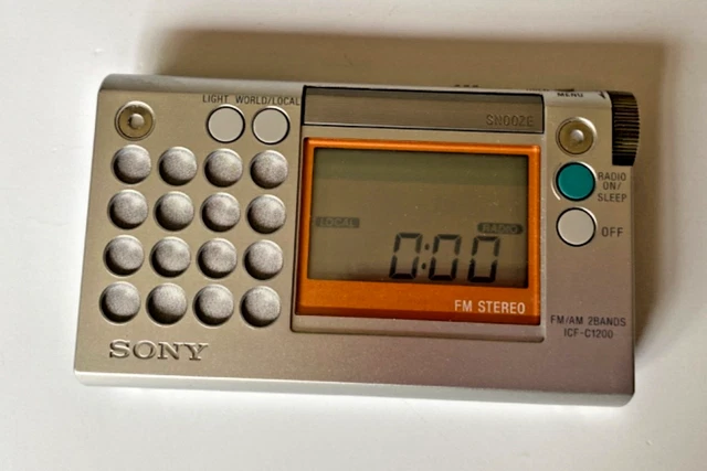 Recepteur Am/Fm Tuner Radio Digital Vintage 1980 Sony St-J55L Audio Hifi