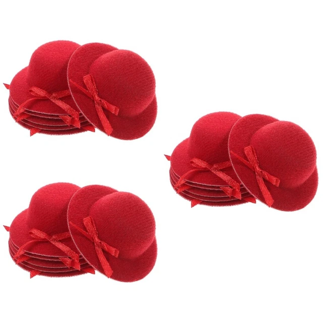 18 pcs miniatures chapeau minuscule chapeau dolly house photo access