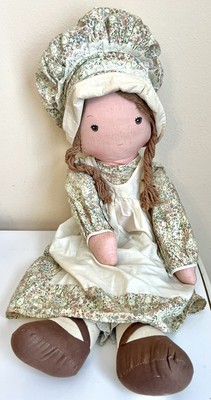 Vintage 27" Holly Hobbie's Friend Heather Plush Doll Original Knickerbocker 70s