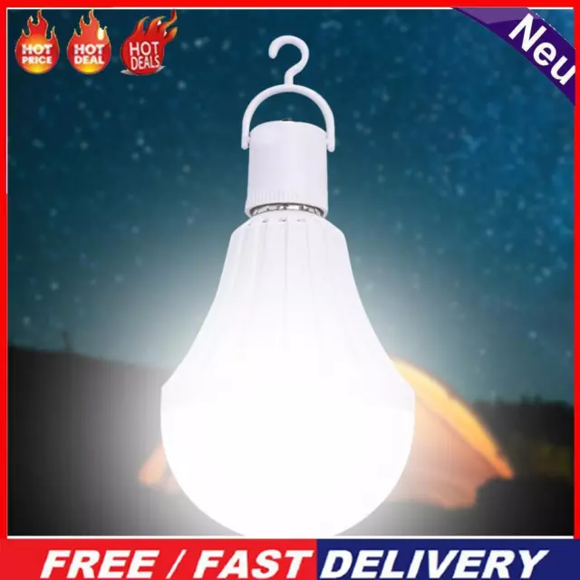 5/7/9/12W Emergency Bulb Light Household E27 LED Bulb (12W Hook With Switch)