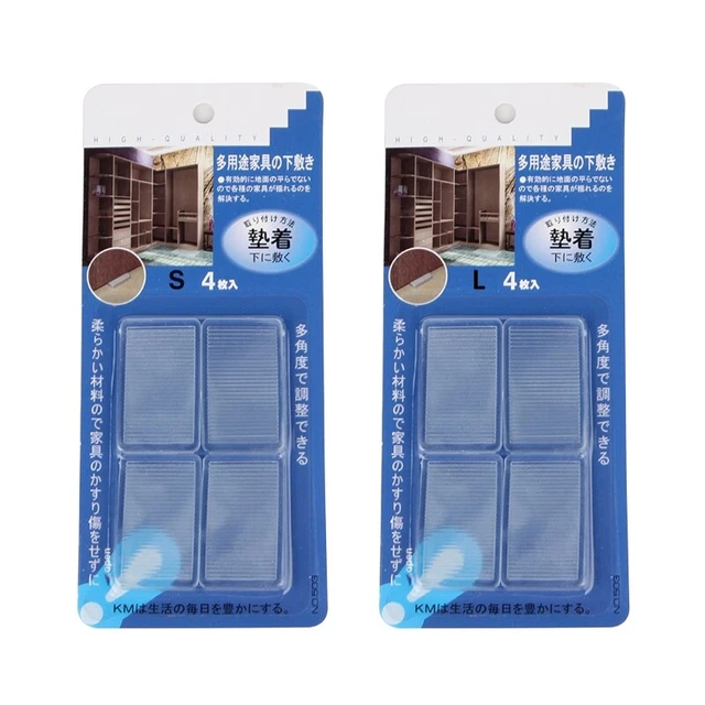 Soft Furniture Leveling Shims Table Shims Bed  Toilet Shims DIY Wedges Level