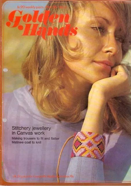 Golden Hands Craft Magazine Part 36 Crochet Knitting Patterns Retro Vintage 1970