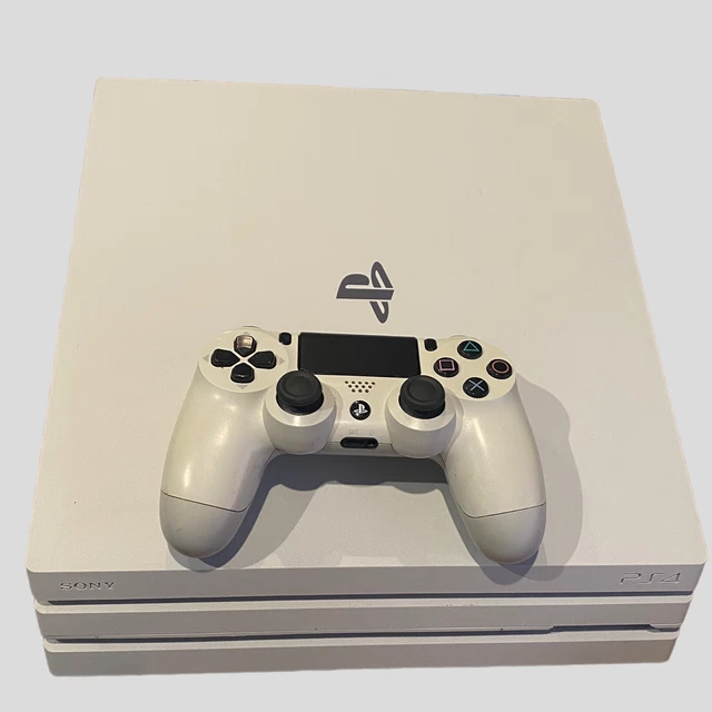 SONY PLAYSTATION 4 PS4 Pro Console 1TB Glacier White 100 Day