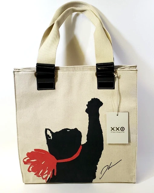 Jason Wu Target Milu Print Cat Tote Canvas 20 Year Anniversary Collection Jason Wu Target Milu Print Cat Tote Canvas 20 Year Anniversary Collection