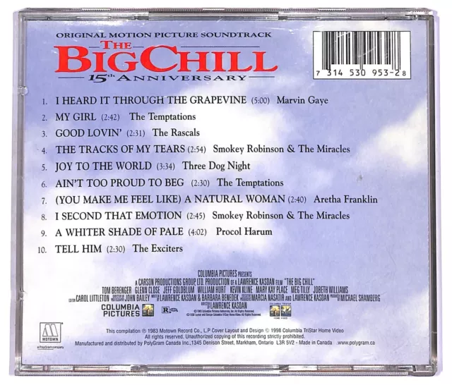 EBOND Various - The Big Chill (Original Motion Picture Soundtrack) - CD CD080915 2