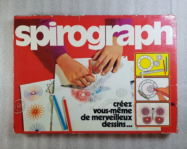 Jeu De Société Vintage Spirograph Meccano - Occasion, Incomplet, à Vérifier